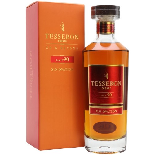 TESSERON LOT 90 XO OVATION FRENCH COGNAC 40% vol 70cl