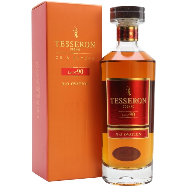 TESSERON LOT 90 XO OVATION FRENCH COGNAC 40% vol 70cl