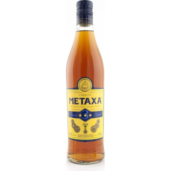 ΜΕΤΑΧΑ 3 ΑΣΤΕΡΩΝ 36%vol 35cl