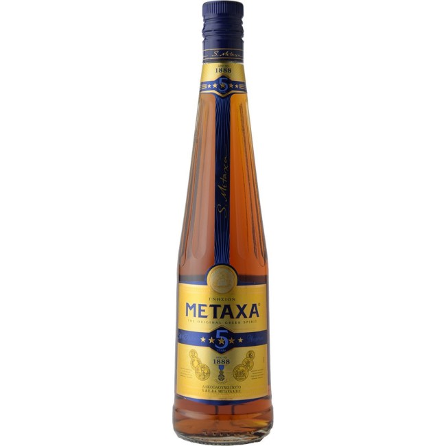 ΜΕΤΑΧΑ 5 ΑΣΤΕΡΩΝ 38%vol. 70cl