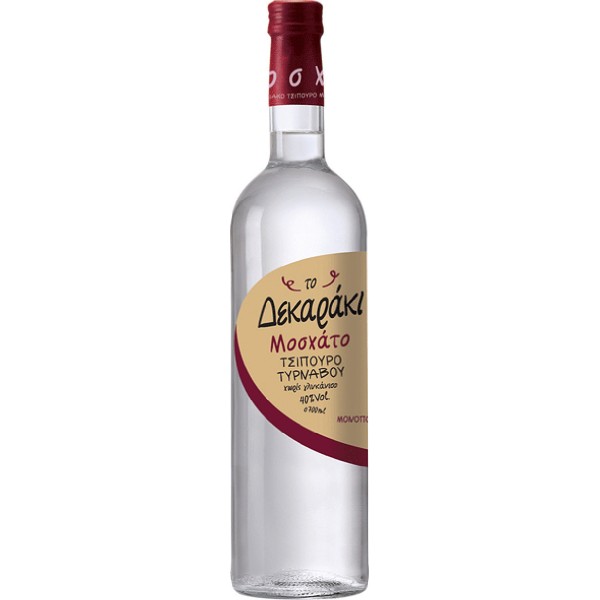 ΤΣΙΠΟΥΡΟ ΔΕΚΑΡΑΚΙ ΜΟΣΧΑΤΟ 40% 70cl