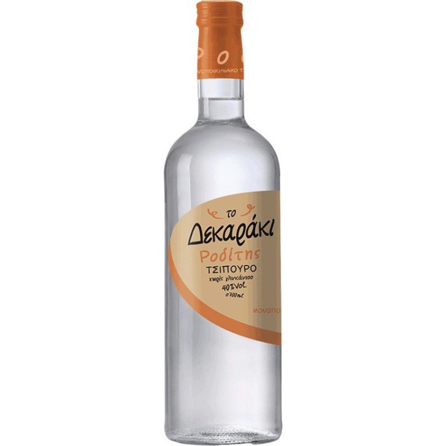 ΤΣΙΠΟΥΡΟ ΔΕΚΑΡΑΚΙ ΡΟΔΙΤΗΣ 40% 70cl