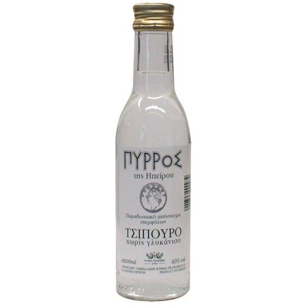ΤΣΙΠΟΥΡΟ ΓΚΛΙΝΑΒΟΣ ΠΥΡΡΟΣ 40% vol 20cl