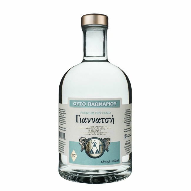 Γιαννατση Ούζο Πλωμαριου Premium Dry Ωριμανσης 45Ο 700ml