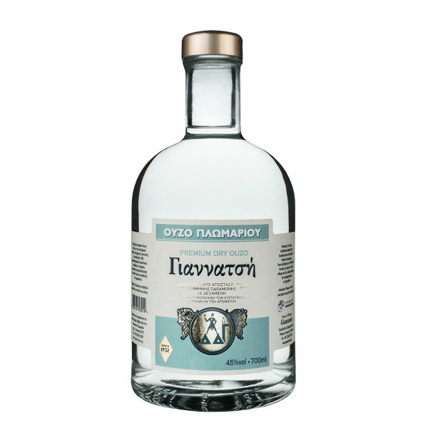 Γιαννατση Ούζο Πλωμαριου Premium Dry Ωριμανσης 45Ο 700ml