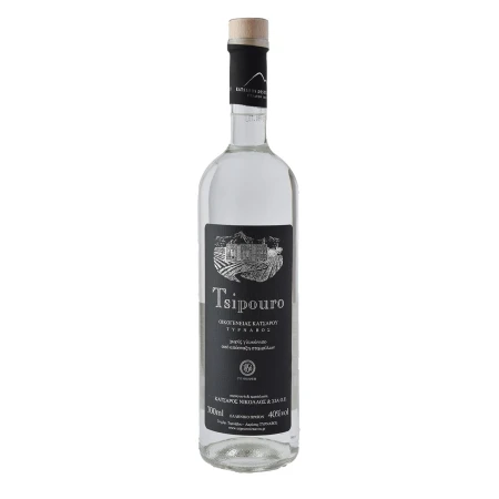 Κατσαρου Τσίπουρο Χωρίς Γλυκανισο 40% 700ml