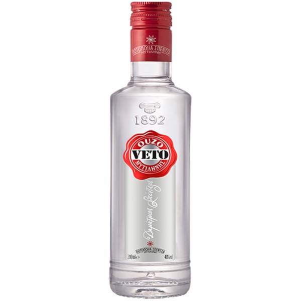 ΟΥΖΟ VETO 40%vol. 20cl