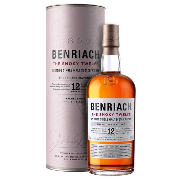 Benriach 12 Y.O. Smoky 700ml 46% Benriach 12 Y.O. Smoky 700ml 46%