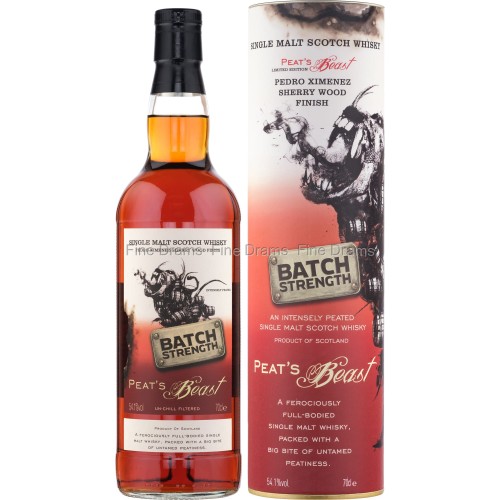 PEAT'S BEAST PX SHERRY FINISH CASK 54.1% vol 70cl 2