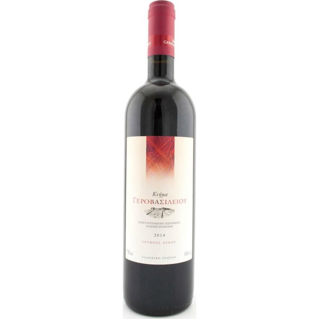 ΓΕΡΟΒΑΣΙΛΕΙΟΥ ΚΤΗΜΑ ΕΡΥΘΡΟΣ 75cl