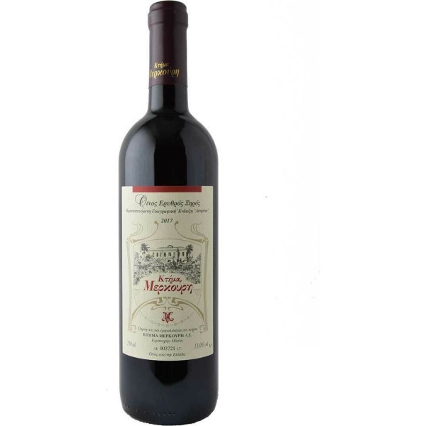 ΚΤΗΜΑ ΜΕΡΚΟΥΡΗ ΕΡΥΘΡΟΣ 75cl