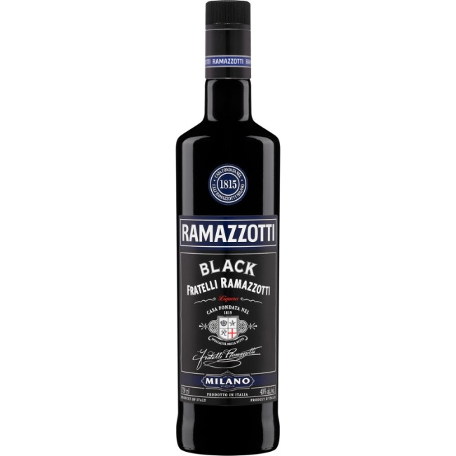 RAMAZZOTTI BLACK 40%vol 70cl