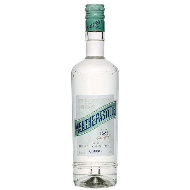 GIFFARD MENTHE PASTILLE LIQUEUR 24%vol.70cl