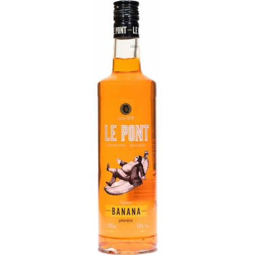 LE PONT LIQUER BANANA 15% 70cl