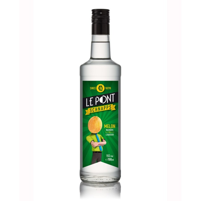 LE PONT LIQUER SCHNAPPS MELON 15% 70cl