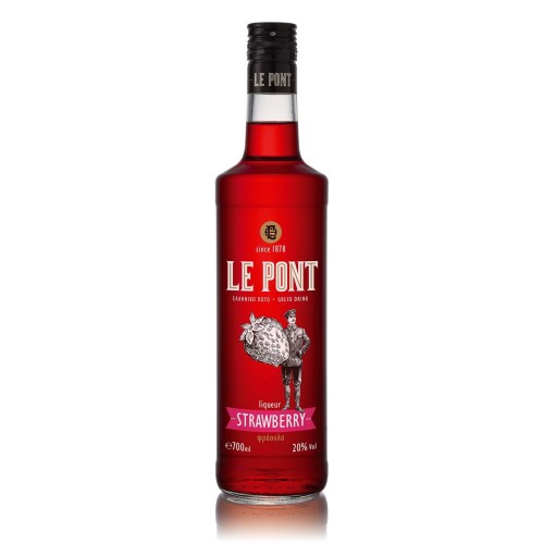 LE PONT LIQUER STRAWBERRY 15% 70cl
