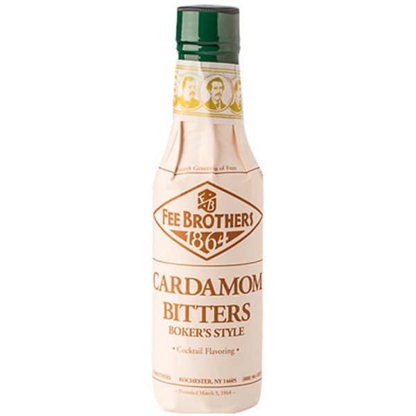 FEE BROTHERS CARDAMOM BOKER'S STYLE BITTERS 15cl