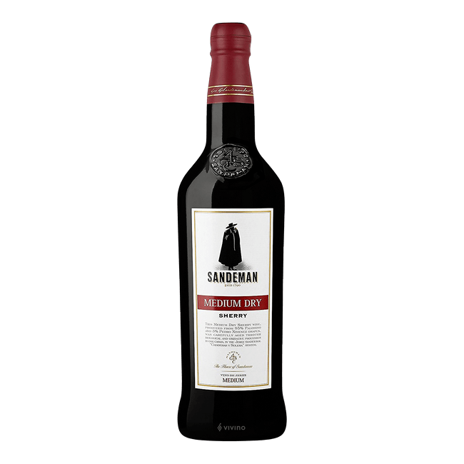 SANDEMAN MEDIUM DRY SHERRY 75cl