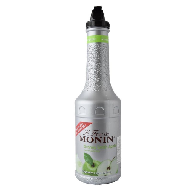 MONIN PURREE GREEN APPLE 1lit
