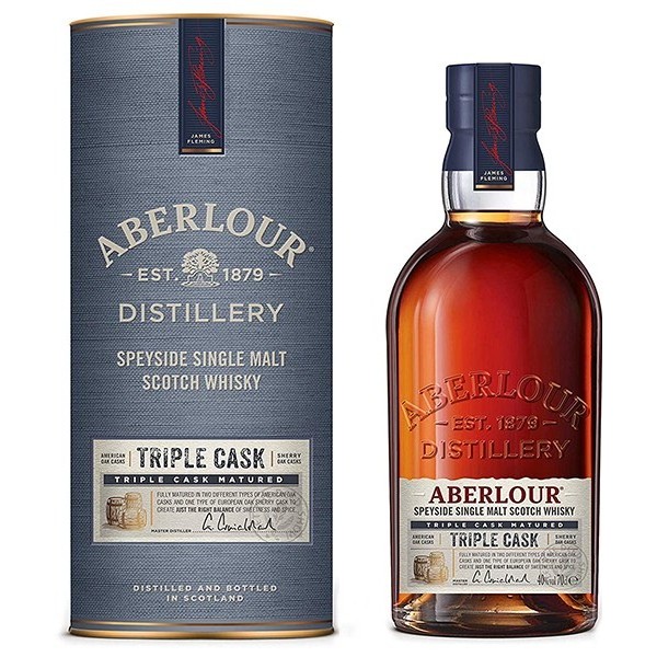 ABERLOUR TRIPLE CASK 40% 70cl SINGLE MALT ABERLOUR TRIPLE CASK 40% 70cl SINGLE MALT