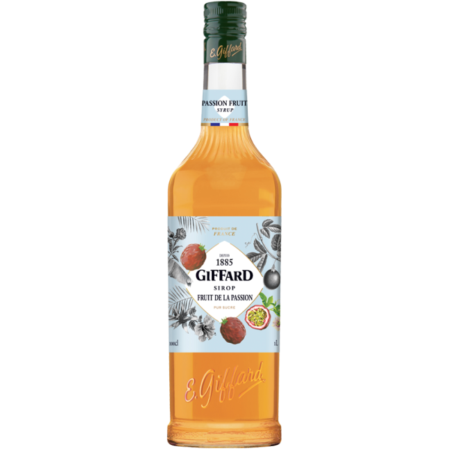 GIFFARD ΣΙΡΟΠΙ PASSION FRUIT 1lit