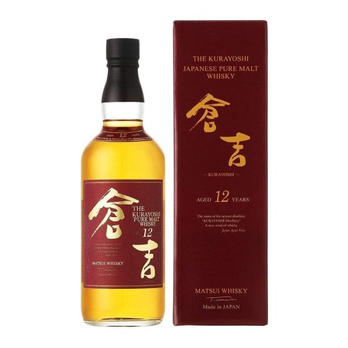 KURAYOSHI PURE MALT WHISKY 12Y.O. 43% 70cl 2