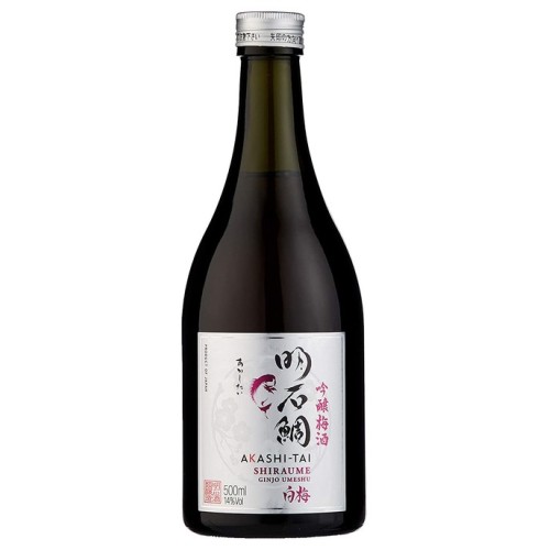 AKASHI SHIRAUME GINJO UMESHU SAKE 50cl 14% vol