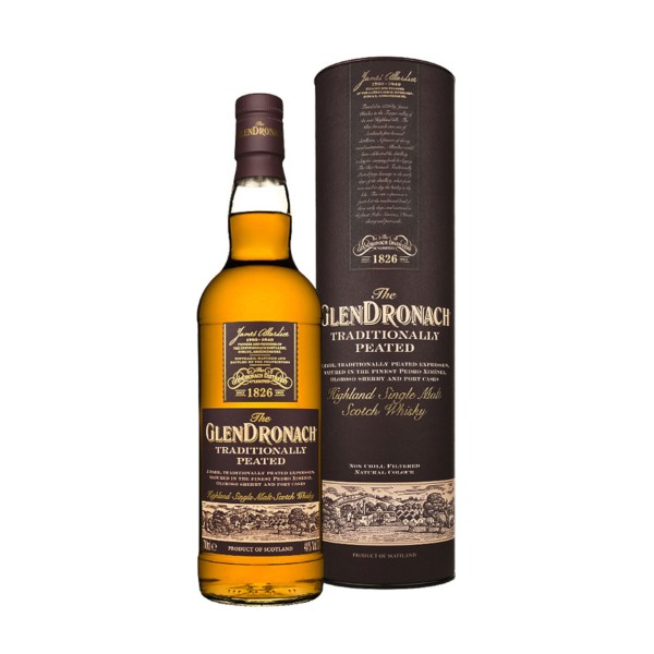 GLENDRONACH TRADITIONALLY PEATED 48% 70cl GLENDRONACH TRADITIONALLY PEATED 48% 70cl