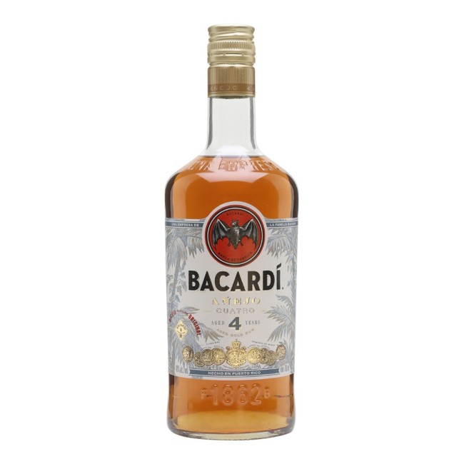 Bacardi 4 Years 40%Vol.700ml