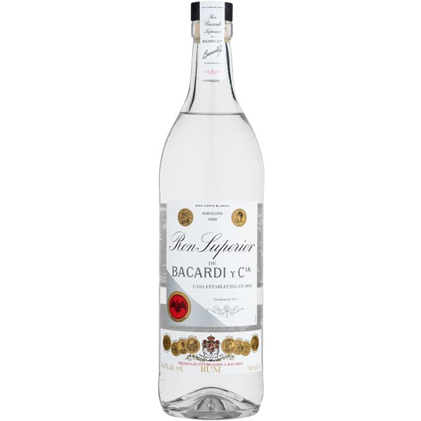 BACARDI RON SUPERIOR 44,5%vol.70cl