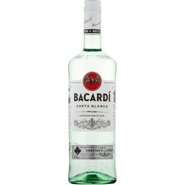 BACARDI RUM 37,5%vol.1lit