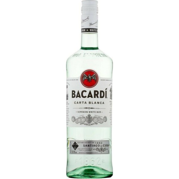 BACARDI RUM 37,5%vol.1lit
