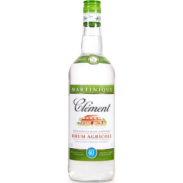 CLEMENT BLANC RHUM AGRICOLE 40%vol.