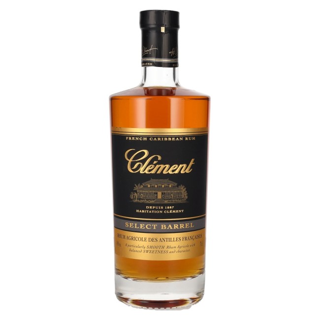 CLEMENT SELECT BARREL RHUM 40%vol.