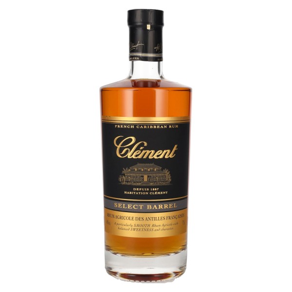 CLEMENT SELECT BARREL RHUM 40%vol.