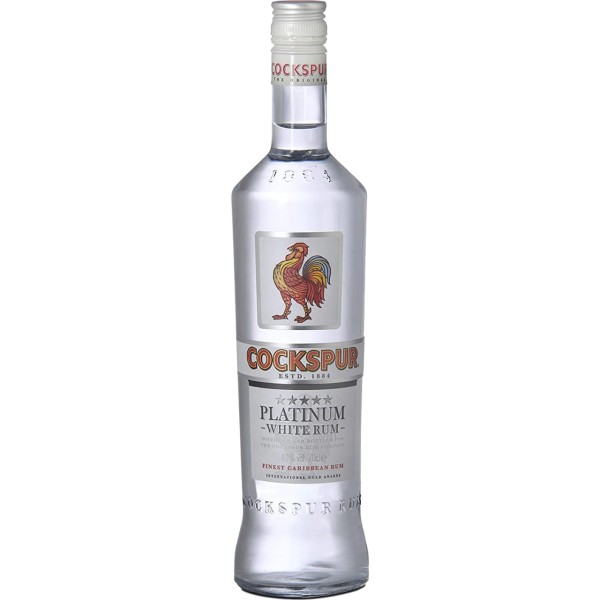 COCKSPUR PLATINUM RUM 70cl
