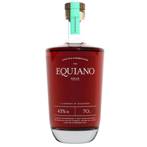 EQUIANO AMBER RUM 43% 70cl