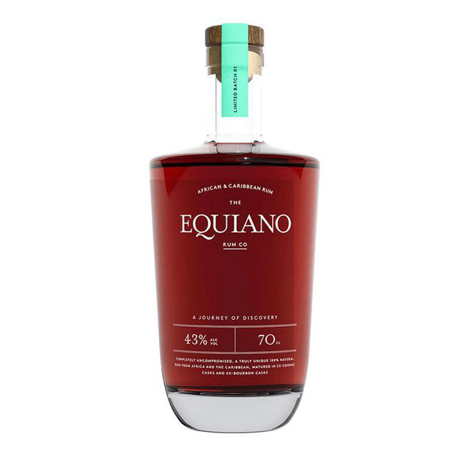 EQUIANO AMBER RUM 43% 70cl