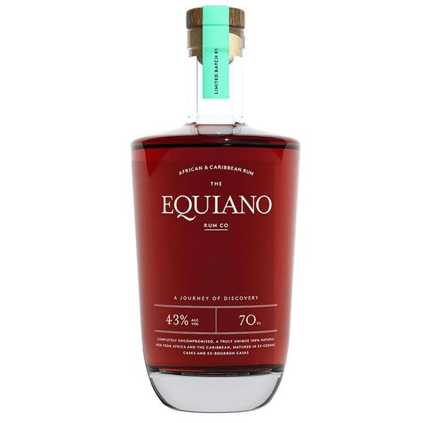 EQUIANO AMBER RUM 43% 70cl