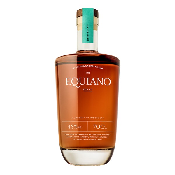 EQUIANO ORIGINAL RUM 43% 70cl