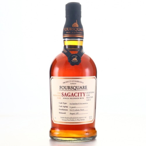FOURSQAURE RUM SAGACITY 48%vol 70cl