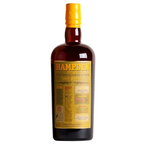 HAMPDEN 8 YEARS 46% 70cl