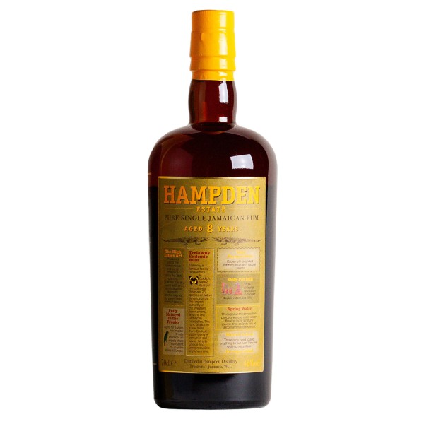 HAMPDEN 8 YEARS 46% 70cl