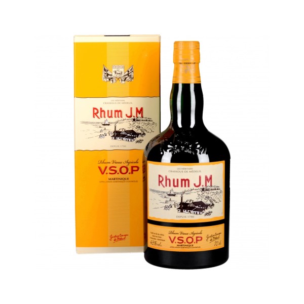 JM RHUM VIEUX VSOP 43% 70cl