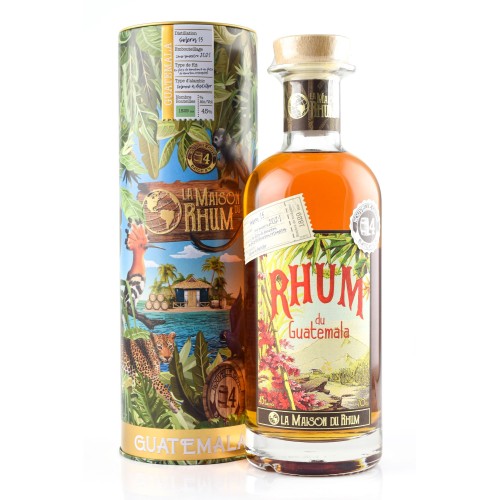 LA MAISON DU RHUM GUATEMALA RUM BATCH #4 45% 70cl