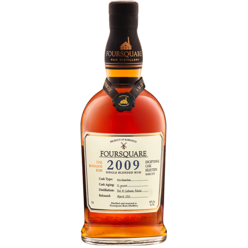 FOURSQAURE RUM VINTAGE 2009 70cl 60%
