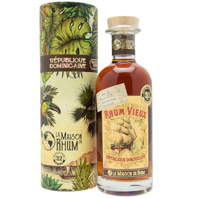 LA MAISON DU RHUM REPUBLICANE DOMICAINE RUM 42% 70cl