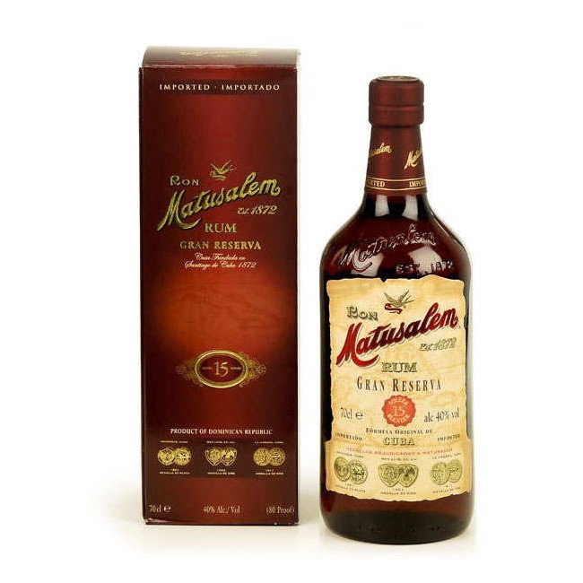 Matusalem 15 Y.O. Gran Reserva 40% Vol 700ml