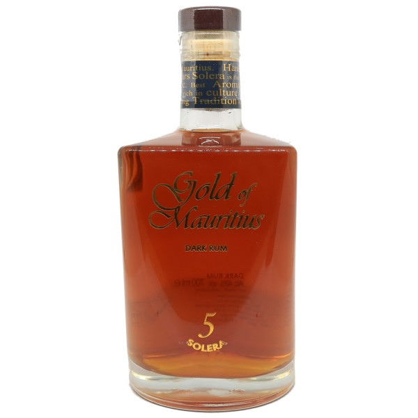 MAURITIUS CLUB GOLD 5Y.O. SOLERA 40%vol 70cl