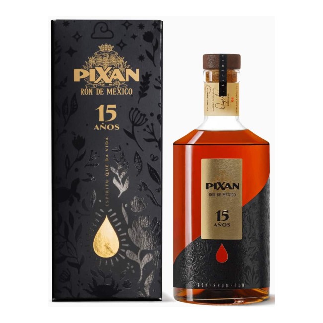 PIXAN 15 ANOS MEXICAN RUM 40% 70cl
